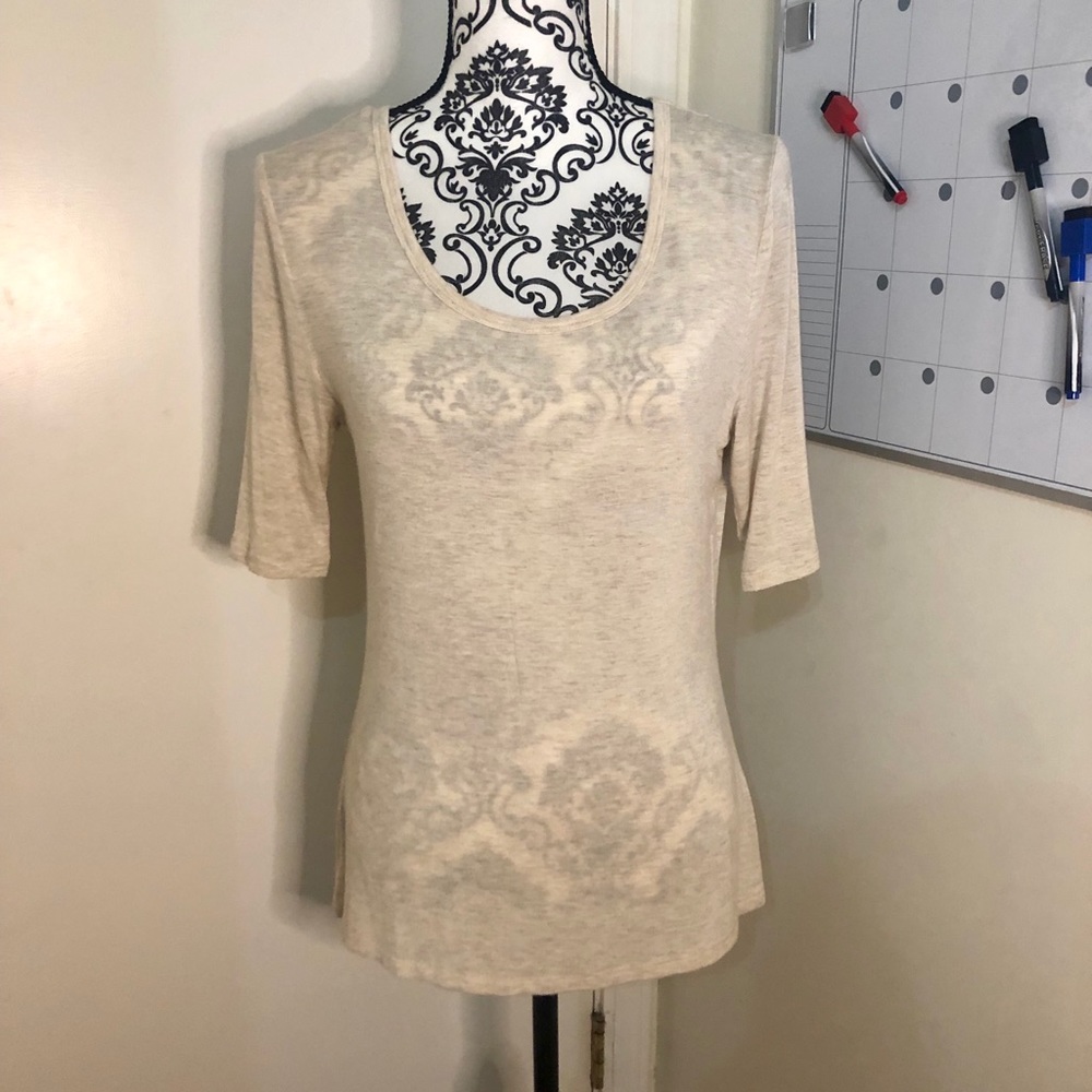 Tan/Beige Blouse